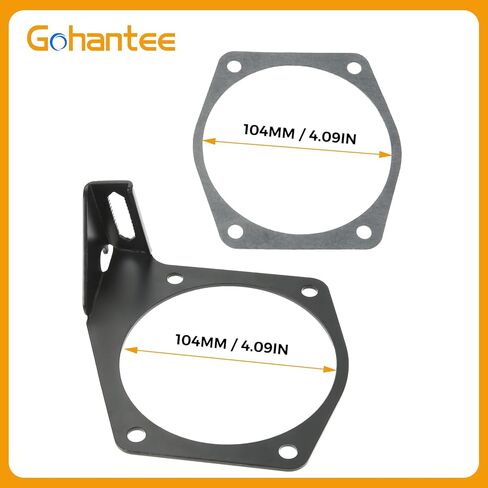 Throttle Cable Bracket Intakes 4-Bolt 92mm-102mm（3.62in/4.02in） Throttle Cable Bracket Compatible with Chevy LS LS2 LS3 LS6 LS7 Replaces# 81012/81042/81001/81002/81003/81007/81043/81044 in Kuwait