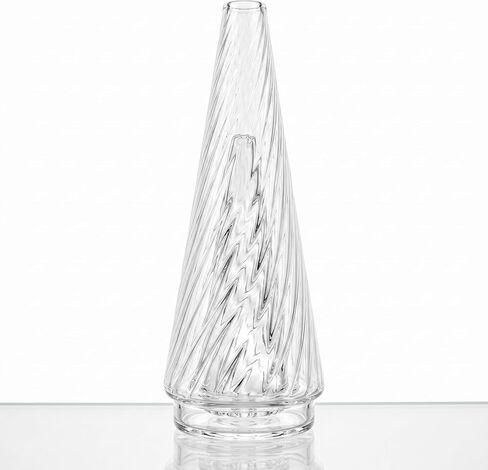 Thread Borosilicate Glass Cone Component - Precision Geometric Glass Art Supply for DIY Crafting, Stained Glass Making (Purple) in Kuwait