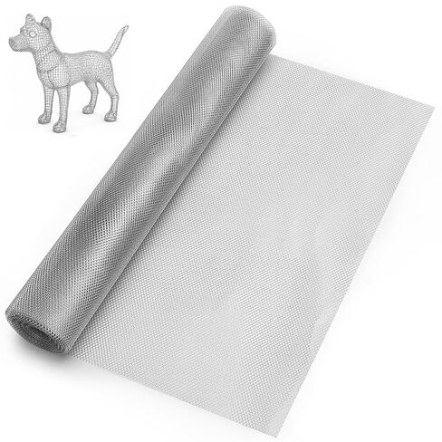Sculpting Wire Mesh Roll for Armature, 15.7" x 16.4 FT Aluminum Mesh for Sculpture Armature & Clay Support, Flexible Metal Mesh for DIY Art & Craft, 0.08" x 0.11" Grid in Kuwait