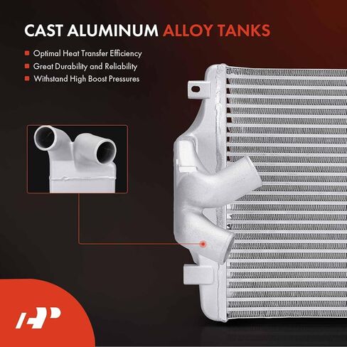 A-Premium Turbocharger Intercooler Compatible with Ford Flex/Taurus 2010-2019, Police Interceptor Sedan 2013-2019 & Lincoln MKS 2010-2016, MKT 2010-2019, 3.5L, Charge Air Cooler in Kuwait