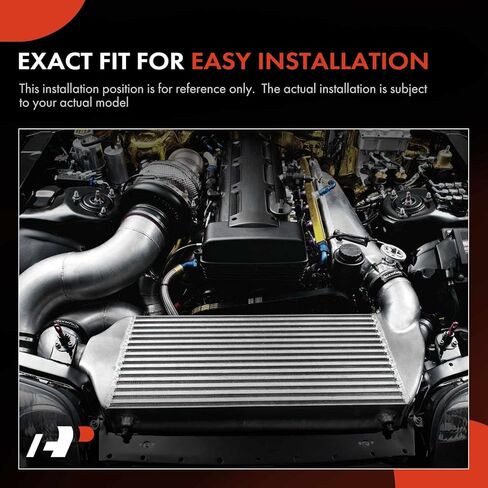 A-Premium Turbocharger Intercooler Compatible with Ford Flex/Taurus 2010-2019, Police Interceptor Sedan 2013-2019 & Lincoln MKS 2010-2016, MKT 2010-2019, 3.5L, Charge Air Cooler in Kuwait