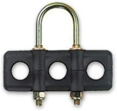 MR. Truck Parts 5 PC - 3 Hose AIR Brake Separator U-Bolt Style 3/4" Holes with Eye Bolts Replaces OEM: 451009 in Kuwait
