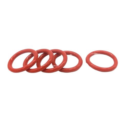 20pcs 5mm CS o Type Seal Gasket Red Silicon OD 35mm-75mm Seals Good Elasticity VMQ O Ringen Sealing Gasket Gromment(35x25x5mm) in Saudi Arabia