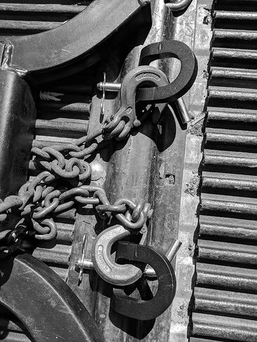Fifth Wheel Hook Safety Chain Brackets - for Rail System - Gooseneck in Kuwait