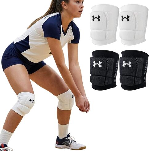 Under Armour Volleyball Knee Pads, Lightweight, Durable Protection on The Court, Youth & Adult Sizes in Saudi Arabia