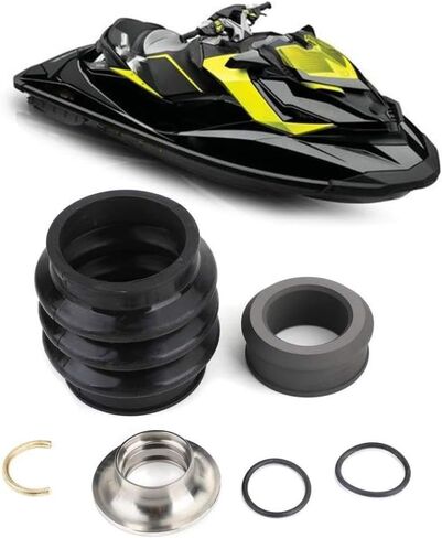 4-Tec Carbon Ring Seal Drive Line Rebuild Kit And Boot Compatible With Doo RXT RXP RXPX RXTX GTR in Kuwait