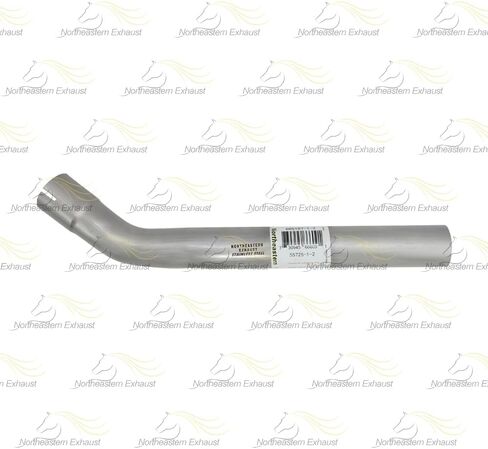 Exhaust Resonator Pipe Compatible for 2007 Mazda CX-9 3.5L | 2008-2015 Mazda CX-9 3.7L | Stainless Steel | Northeastern Exhaust | Includes Gasket, Clamps, Bolt Kit | Direct-Fit Replacement in Kuwait