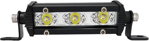 Single Row LED Light Bar Low Profile Ultra Thin Lightbar for Truck Slim Mini Spot Off Road Driving Lights Led Fog Lights Boat Lighting ATV SUV UTV Tractor Golf Cart eBike(5 inch 15W) in Kuwait