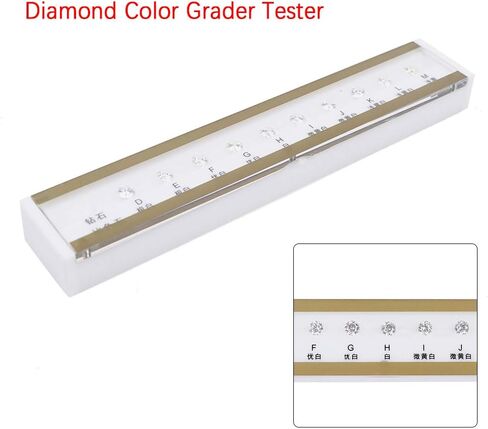 مجموعة 10 ألوان من GIA Master Set 10 قيراط من الألماس لتدرج الألوان، أداة اختبار الألوان للمجوهرات الاحترافية D-M مجموعة ممهدات لمؤسسات تقييم المجوهرات، ومؤسسات التدريب، والتحكم في تصنيف المتجر in Kuwait
