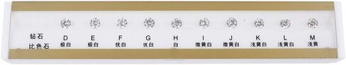 مجموعة 10 ألوان من GIA Master Set 10 قيراط من الألماس لتدرج الألوان، أداة اختبار الألوان للمجوهرات الاحترافية D-M مجموعة ممهدات لمؤسسات تقييم المجوهرات، ومؤسسات التدريب، والتحكم في تصنيف المتجر in Kuwait