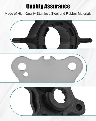 Water Pump Impeller Repair Kit Fit for Honda Outboard 8 9.9 10 15 20HP Boat Motor Engine Parts Cooling System Replace 06193-ZW9-A32 06193-ZW9-A33 06193-ZW9-A34 in Kuwait