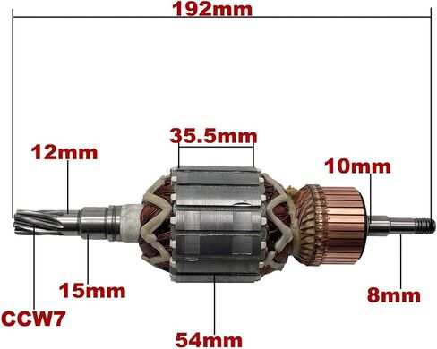 استبدال مرساة المحرك الدوار AC220V-240V للمطرقة الدوارة HR5201 HR5211 in Kuwait