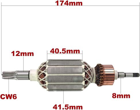 استبدال دوار المحرك AC220V-240V للمطرقة الدوارة HR4001C HR4010C HR4011C HR4001CX in Kuwait