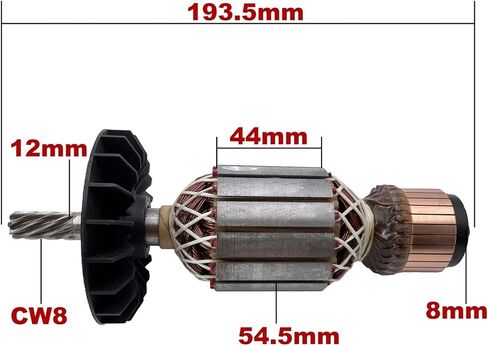 استبدال مرساة المحرك الدوار AC220V-240V لمنشار القطع GCO2000 in Kuwait