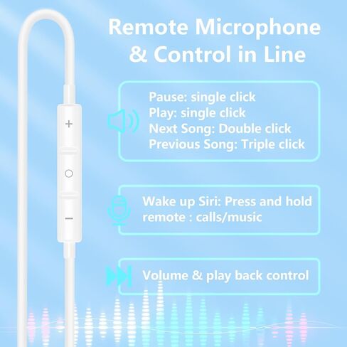 (Apple MFi Certified) AUX Cord for iPhone 15, USB C to 3.5mm Audio Adapter Hi-Fi Stereo Type C to Car Aux Headphone Braid Cord for iPhone 15 Pro Max/15 Pro/15 Plus, iPad Pro Air Galaxy, Pixel, 3.3FT in Saudi Arabia