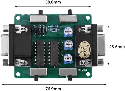 VC005 Screen Scanline Generator+VGA Connection for Retro Games Arcade Machine Gaming Device Parts Accessories in Kuwait