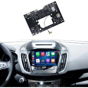 Wireless Carplay/Android Auto Car Modification Module for Ford Sync2 Focus Explorer Fiesta C-Max Edge F-150 Fusion Fiesta Transit Support Mirrorlink and OEM Car Functions in Saudi Arabia
