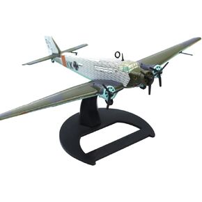 Alloy Luftwaffe Junkers Ju-52/3M Transport Aircraft Model 1:144 Scale, Alloy Aircraft for Collection Displaying in Kuwait