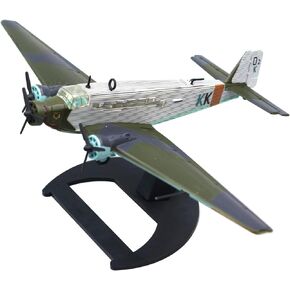 CHICHIYANG Alloy WWII German Luftwaffe Junkers Ju-52/3M Transport Aircraft Model 1:144 Scale, Alloy Aircraft for Collection Displaying in Kuwait