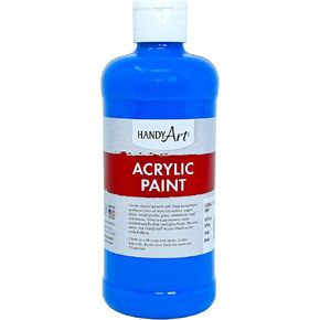 Handy Art® Acrylic Paint Half Gallon, Titan White, (102-000),Black in Kuwait