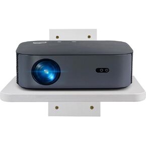 BiJun Floating Shelf for Under TV, Floating TV Stand Cable Box Shelf Projector Speaker Shelf Wall Mount Entertainment Stand Router DVD Shelf for PS4/Cable Box/DVD Players/Game Console (1 Shelf) in Saudi Arabia