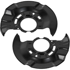 cciyu 47704-0T010،47703-0T010 دروع غبار الفرامل الأمامية اليسرى واليمنى مناسبة لتويوتا لسيينا 2011-2020، لتويوتا لفينزا 2011-2015، لوحات دعم الفرامل السوداء قطعتان in Kuwait