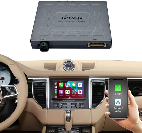 Wireless CarPlay Android Auto Retrofit Kit Decoder for Porsche PCM3.1 System Cayenne Panamera Macan 911 Boxster 2010-2016 Wireless CarPlay OEM Upgrade Mirror Link Control WZPO-1 in Kuwait