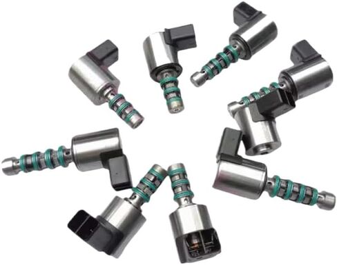 طقم ملف لولبي ناقل الحركة 9 قطع متوافق مع علبة التروس Q5 A5 A6 A7 0CK DL382 0CL 0CJ in Kuwait