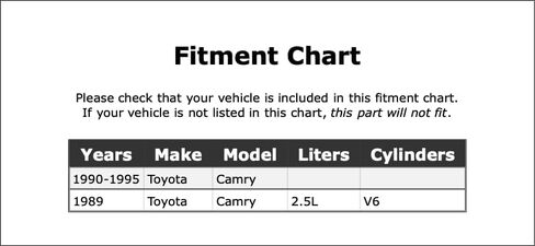 Fuel Injection Thermal/Time Switch Compatible With Toyota Camry 2.5L V6 1995 1994 1993 1992 1991 1990 1989 P-4366494 in Kuwait