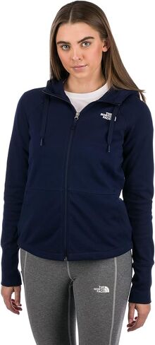 THE NORTH FACE Women's Eco Ridge Reardon Full Zip Hoodie, Rose Quartz, X-Large in Saudi Arabia