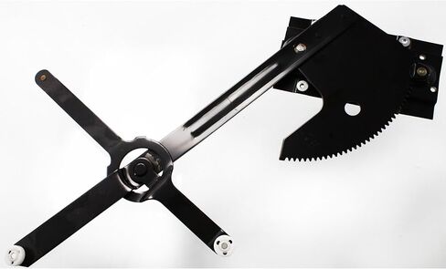 JC Whitney Window Regulator Compatible with 1989-1991 Chevy Chevrolet V3500, 1987-1991 Blazer, 1977-1991 GMC Jimmy, 1979-1986 K2500 Hand-Crank Type Front, Driver Side GM1350101 JC462916 in Kuwait