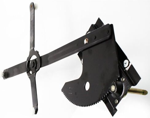 JC Whitney Window Regulator Compatible with 1989-1991 Chevy Chevrolet V3500, 1987-1991 Blazer, 1977-1991 GMC Jimmy, 1979-1986 K2500 Hand-Crank Type Front, Driver Side GM1350101 JC462916 in Kuwait