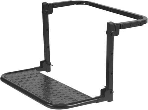 Generic Tire Mounted Step Portable Truck Tire Footstep Adjustable Vehicle Accessory for Outdoor Adventure, Outdoor in Kuwait