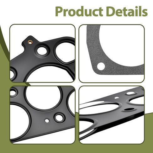 MS19700 Upper Intake Manifold Gasket Fit for Honda Odyssey Accord Pilot Crosstour & Acura RL TL TSX 2005-2017, Fuel Injection Gasket Kit Replaces 037-4889 in Kuwait