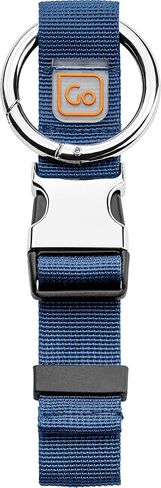 Go Travel Carry Clip, Carabiner Clip for Carrying Jackets, Umbrellas, and Shopping Bags, Easy Attachment to Luggage Bags, Travel Essentials, Blue in Saudi Arabia