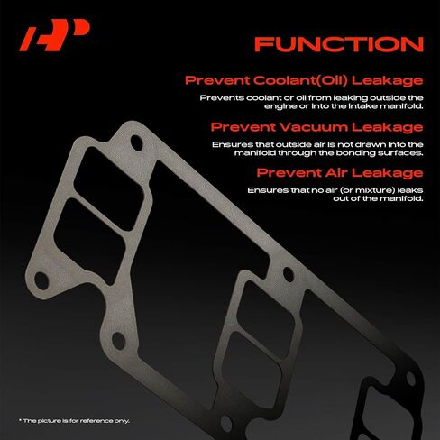 A-Premium Upper Fuel Injection Plenum Gasket Set Compatible with Ford Ranger 1986-1992, Bronco II 1986-1990 & Merkur Scorpio 1988-1989, 2.9L in Kuwait