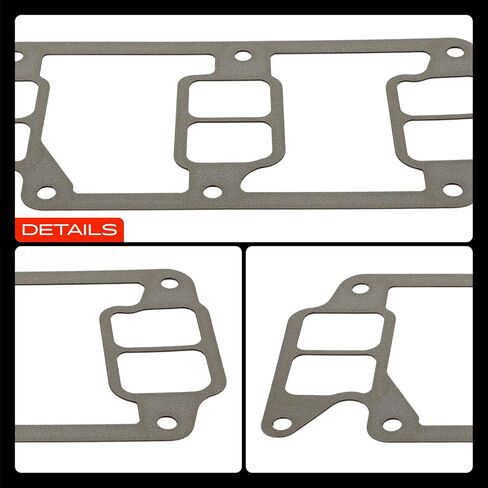 A-Premium Upper Fuel Injection Plenum Gasket Set Compatible with Ford Ranger 1986-1992, Bronco II 1986-1990 & Merkur Scorpio 1988-1989, 2.9L in Kuwait