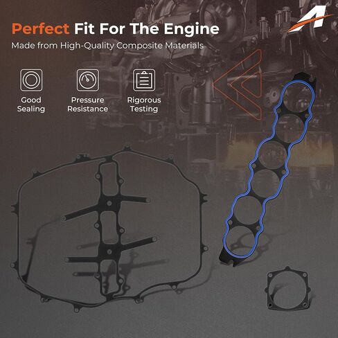 MS 96456, Intake Plenum Gasket Set, Infiniti G35, Nissan 350Z, V6 3.5L in Kuwait