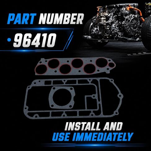 MS96410 Fuel Injection Plenum Gasket Set Compatible with 2003-2006 Acura TL 2003-2010 Honda Accord Odyssey in Kuwait