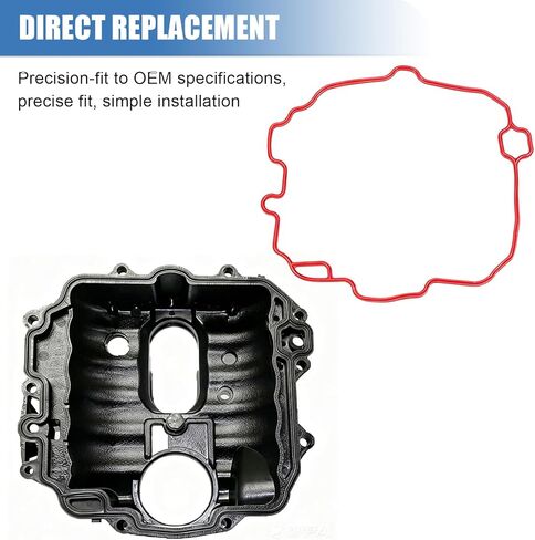 Sorello MS 95816 Fuel Injection Plenum Gasket Fit for Chevy S10 C1500 Pickup Silverado Express 1500 2500 Blazer Astro, for GMC Jimmy K1500 Savana Sierra Sonoma Oldsmobile 4.3L 1996-2007 MS95816 in Kuwait