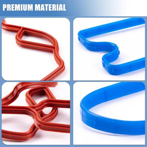 Sorello MS 95816 Fuel Injection Plenum Gasket Fit for Chevy S10 C1500 Pickup Silverado Express 1500 2500 Blazer Astro, for GMC Jimmy K1500 Savana Sierra Sonoma Oldsmobile 4.3L 1996-2007 MS95816 in Kuwait