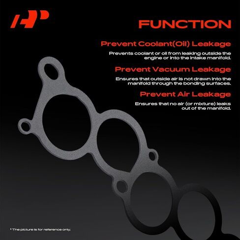 A-Premium Upper Fuel Injection Plenum Gasket Set Compatible with Lexus, Toyota - ES300 92-03, RX300 99-03, Avalon 1995-2004, Camry 1992-2006, Highlander 2001-2003, Sienna 1998-2003, Solara 1999-2003 in Kuwait