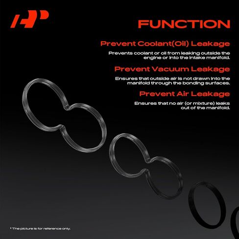 A-Premium Upper Fuel Injection Plenum Gasket Set Compatible with Nissan Quest & Mercury Villager, 1999 2000 2001 2002 in Kuwait
