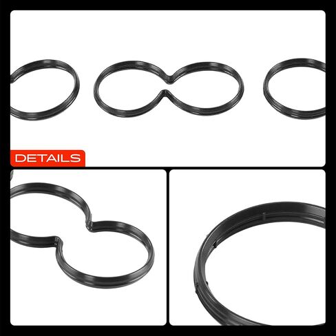 A-Premium Upper Fuel Injection Plenum Gasket Set Compatible with Nissan Quest & Mercury Villager, 1999 2000 2001 2002 in Kuwait