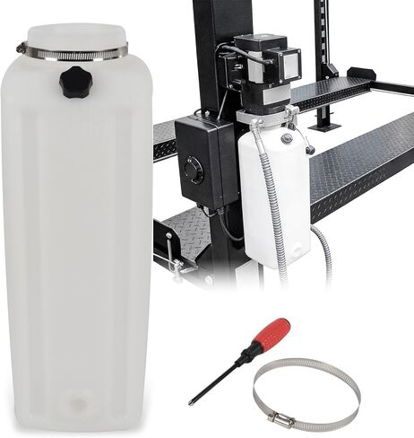 Oil Reservoir Tank Replacement For DURO Lift For White Oil Container Lift Motor Auto Lift Power Unit Compatible with Prokar, Eagle,Tuxedo Lift & Strong Arm,Pro Line,Iron Horse. in Kuwait