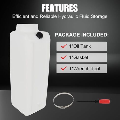 Oil Reservoir Tank Replacement For DURO Lift For White Oil Container Lift Motor Auto Lift Power Unit Compatible with Prokar, Eagle,Tuxedo Lift & Strong Arm,Pro Line,Iron Horse. in Kuwait
