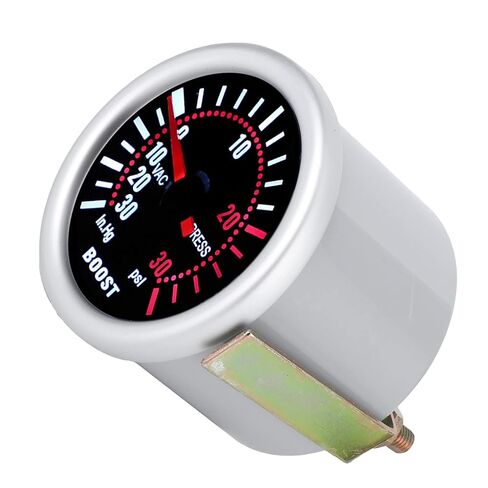 Keenso Boost Gauge,Numbers and Pointing Clearly Show the Turbo Boost,the Lighting on the Dial with High Accuracy,Fit for Most 12v Vehicles in Kuwait