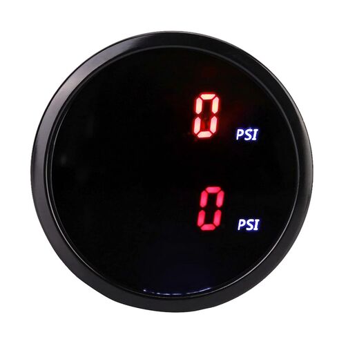 Generic Boost Gauge Boost Gauge Electric Oi 2in 52mm Car PSI Pressure LED Digital Display Ride Sensor Kit for Accurate Monitoring in Kuwait