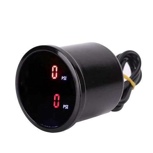 Generic Boost Gauge Boost Gauge Electric Oi 2in 52mm Car PSI Pressure LED Digital Display Ride Sensor Kit for Accurate Monitoring in Kuwait