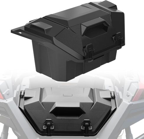 صندوق تخزين البضائع الخلفية 42QT UTV لـ Polaris RZR PRO XP/XP4، صندوق أدوات السرير الخلفي المقاوم للماء وخالي من الغبار لملحقات Polaris RZR Turbo R/R4 RZR PRO S/S4 2020-2025، استبدل OEM #2883752 in Kuwait